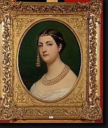 Joseph Désiré Court - Ritratto di una giovane ragazza con gioielli
